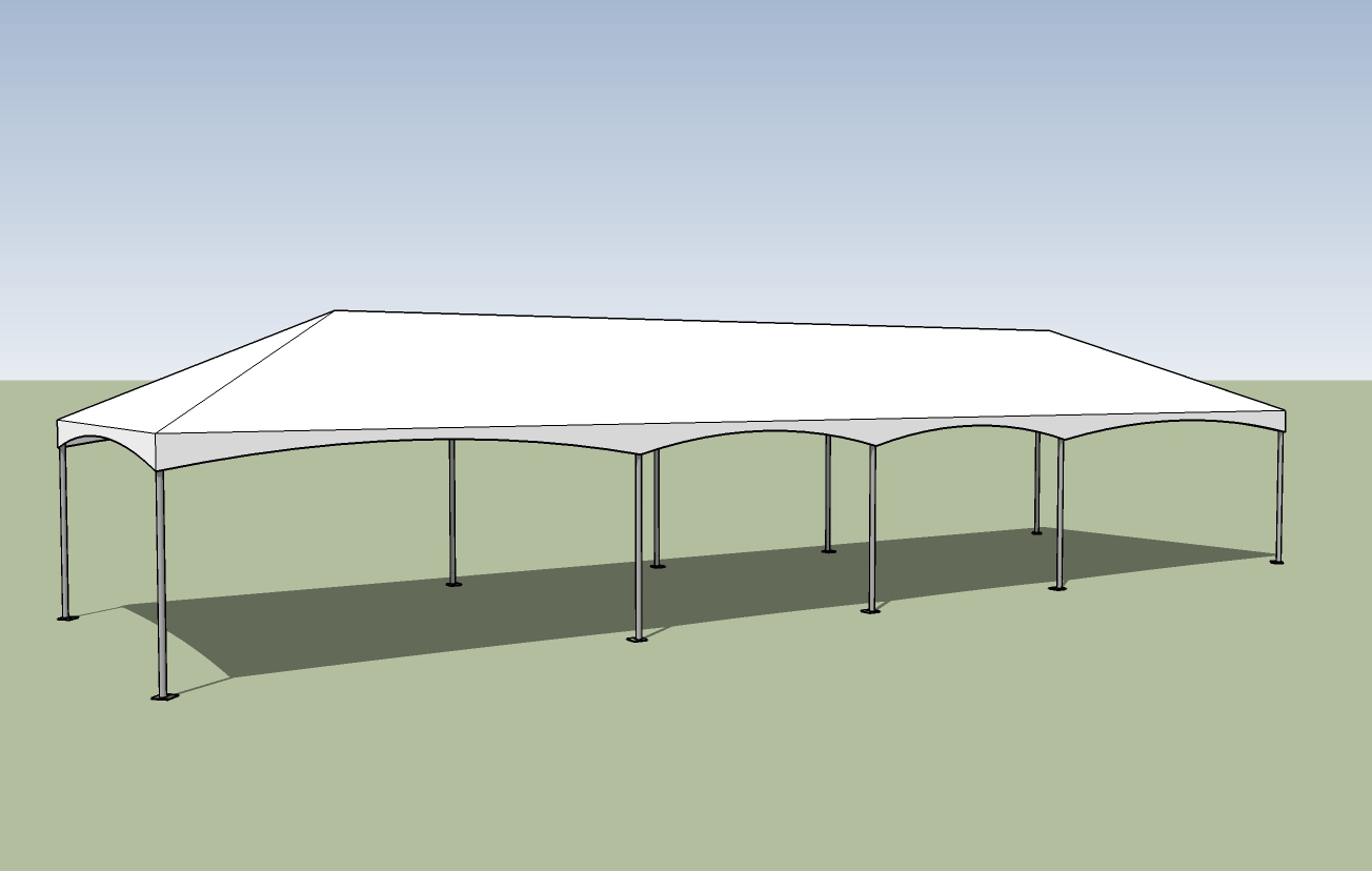 15x50 party tent